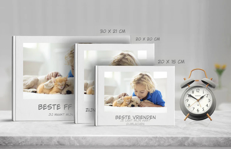 Gepersonaliseerde fotoalbums