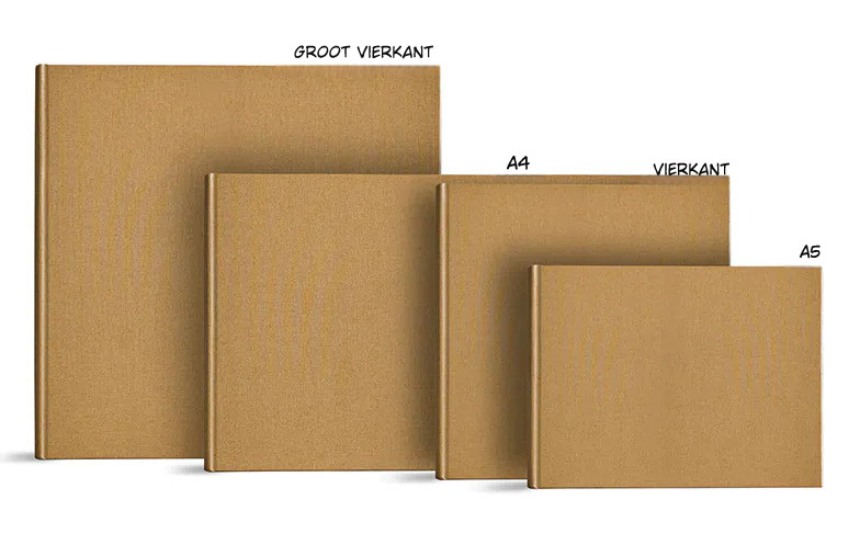 Deluxe Stoffen Fotoboeken