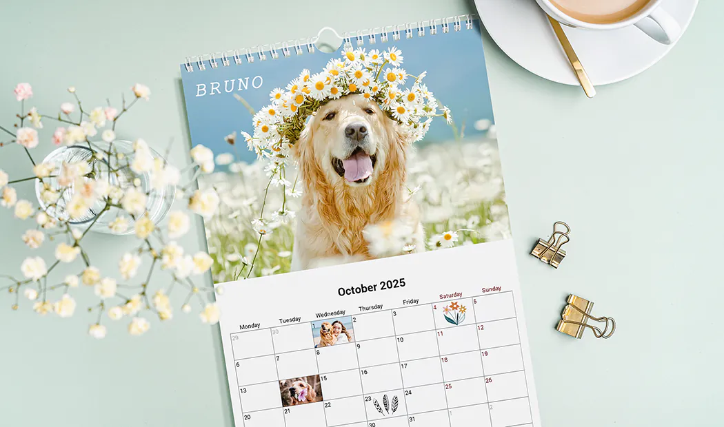 Gepersonaliseerde Keukenkalender