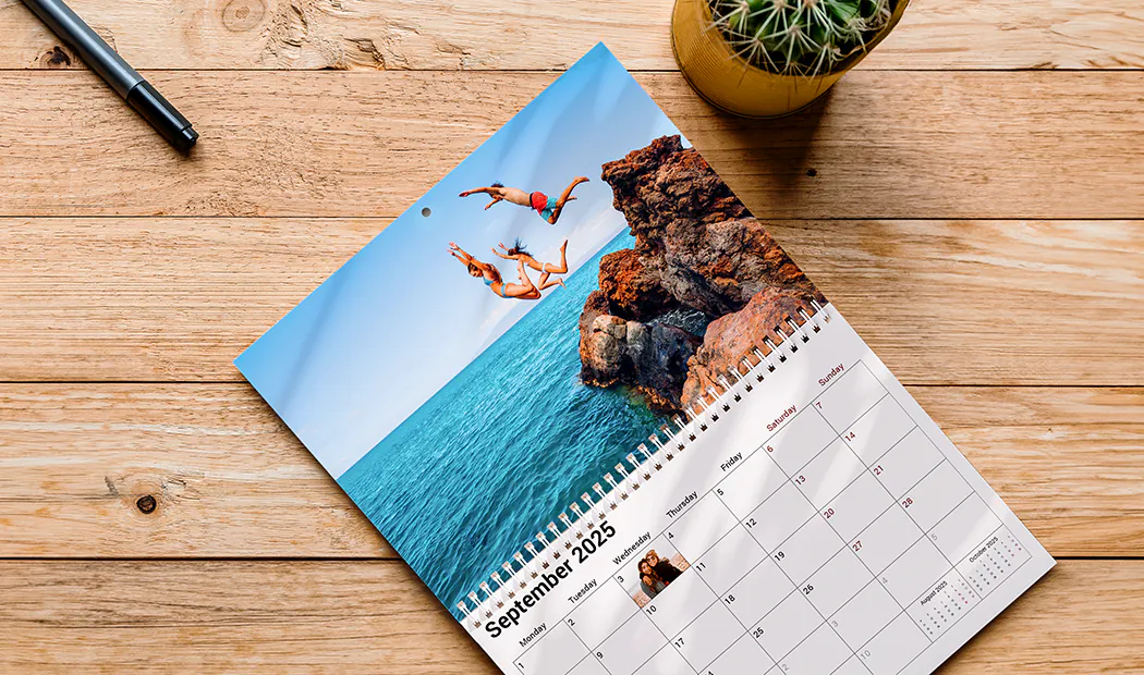 Gepersonaliseerde Dubbele Kalender