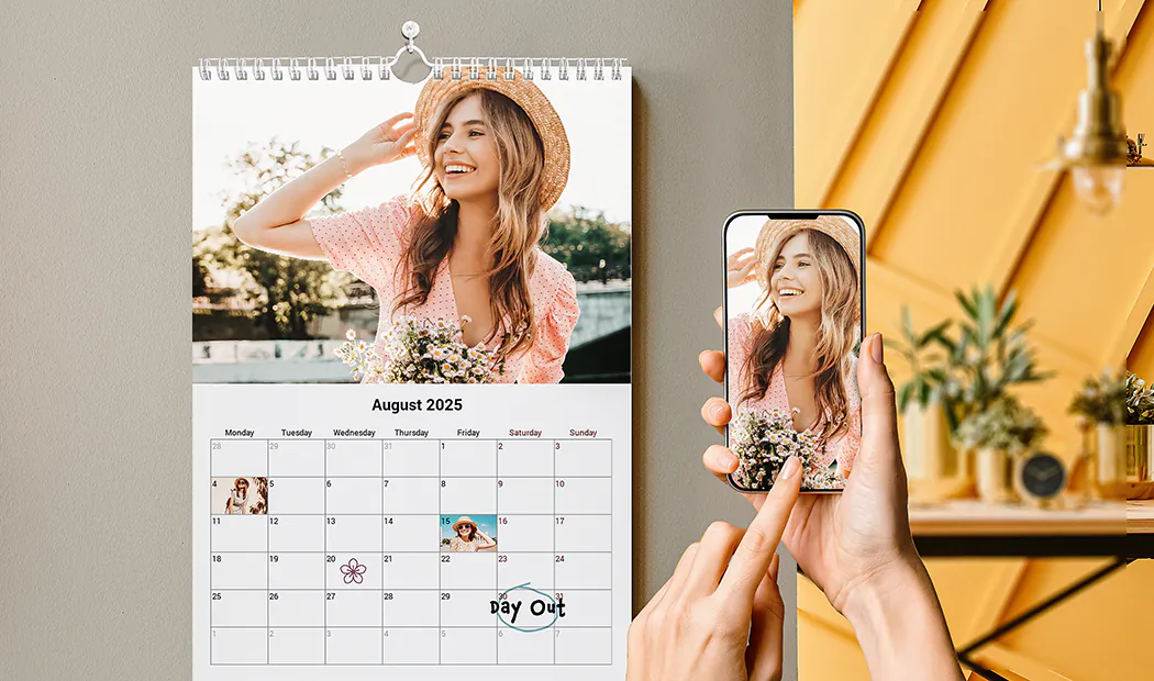 Gepersonaliseerde Dubbele Kalender